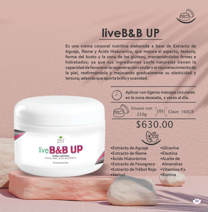 liveB8B UP Crema